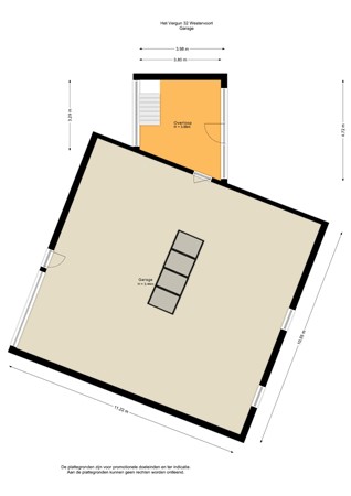 Het Vergun 32, 6931 KD Westervoort - Garage - 2D.jpg