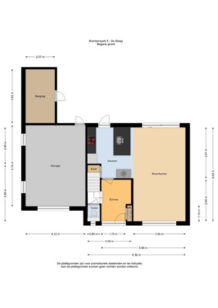 Brantsenpark 5, 6994 AM De Steeg - Begane grond - 2D.jpg