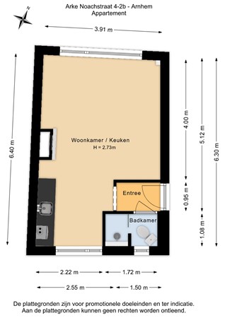 Arke Noachstraat 4-2B, 6811 DN Arnhem - Appartement - 2D.jpg