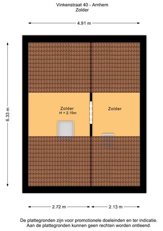 Vinkenstraat 40, 6822 JA Arnhem - Zolder - 2D.jpg