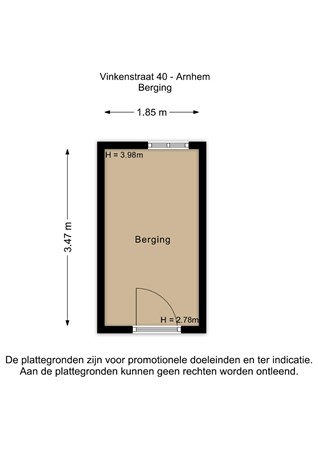 Vinkenstraat 40, 6822 JA Arnhem - Berging - 2D.jpg