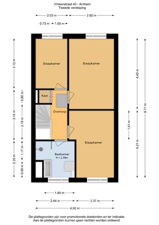 Vinkenstraat 40, 6822 JA Arnhem - Tweede verdieping - 2D.jpg
