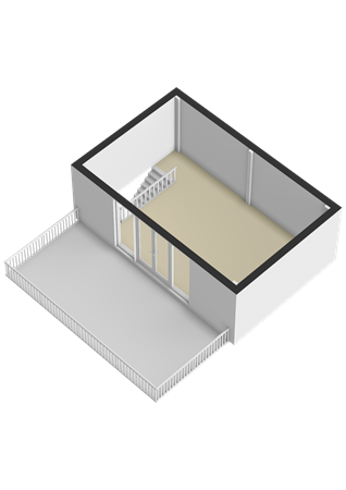 Vlamoven 33N, 6826 TM Arnhem - Tweede verdieping - 3D.png