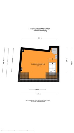 Floorplan - Janslangstraat 4, 6811 GG Arnhem