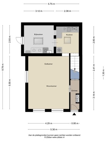 3e Woudstraat 9, 8606 CL Sneek - Begane grond