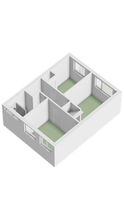 Rijperahemstraat 10, 8608 CB Sneek - Eerste verdieping 3D