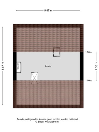 Schokkerweg 10, 8754 AJ Makkum - Bergzolder