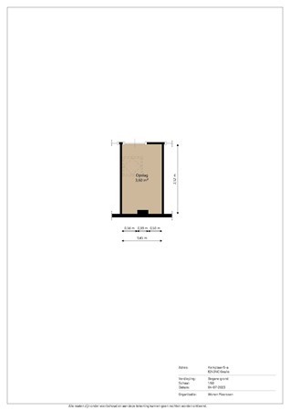Kerkplein 5A, 6243 NC Geulle - Kerkplein 5 A - Plattegrond_Berging.jpg