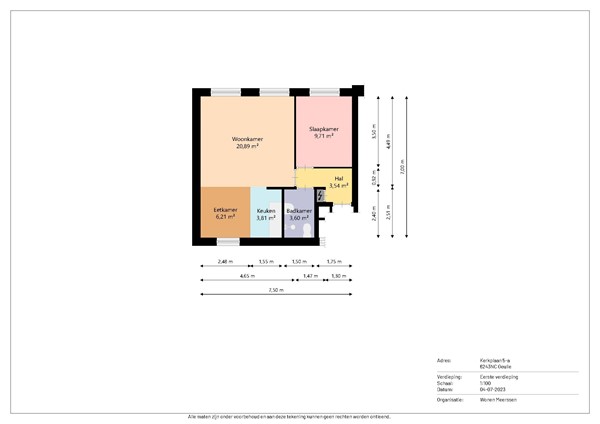 Kerkplein 5A, 6243 NC Geulle - Kerkplein 5 A - Plattegrond_Appartement.jpg