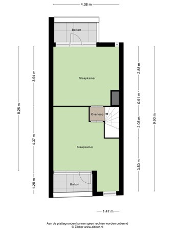 Sint Teunisstraat 11B, 6211 BA Maastricht - 431541_2D_Derde_Verdieping_Sint_Teunisstraat_11_b_Maastricht_04.jpg