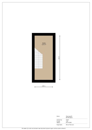 Papenweg 53, 6241 BS Bunde - Papenweg 53 plattegrond_Kelder.jpg