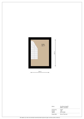 Don Boscostraat 61, 6235 EJ Ulestraten - Don Boscostr 61 -  Indicatieve Plattegrond_Kelder.jpg