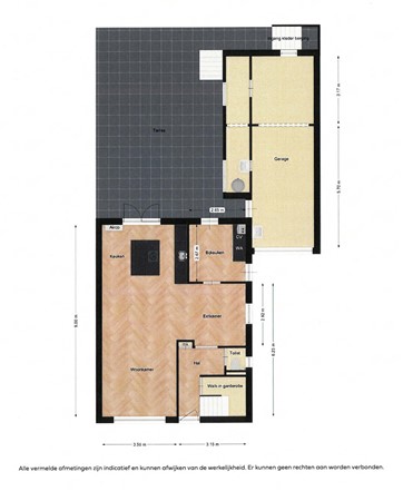 Paus Joannesstraat 22, 6235 CK Ulestraten - plattegrond begane grond.jpg