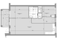 Huur: De Klok 408, 2231 DW Rijnsburg