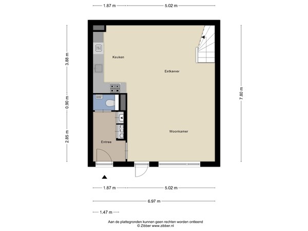 Ananasweg 176, 2321 DC Leiden - 171065491_1542543_anana_begane_grond_first_design_20250405_12be7e.jpg