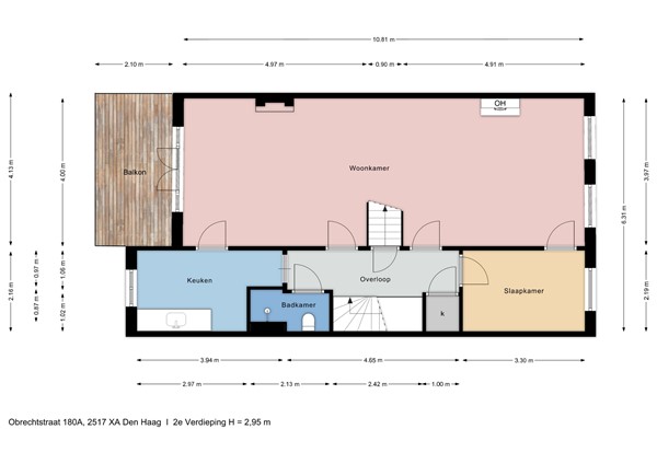 Obrechtstraat 180A, 2517 XA Den Haag - 