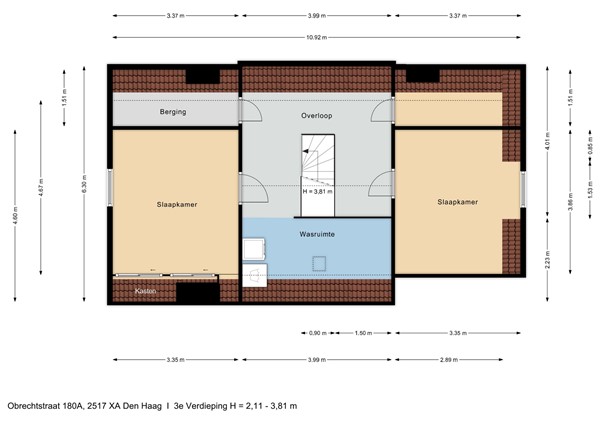 Obrechtstraat 180A, 2517 XA Den Haag - 