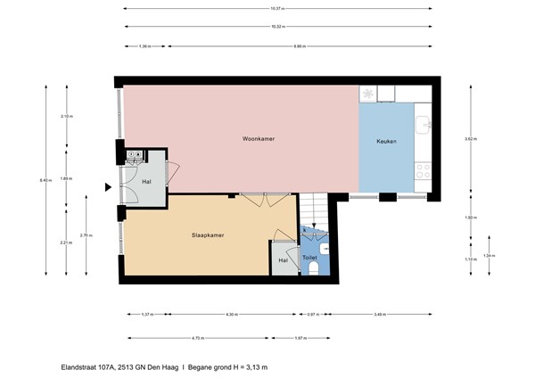 Elandstraat 107A, 2513 GN Den Haag - 