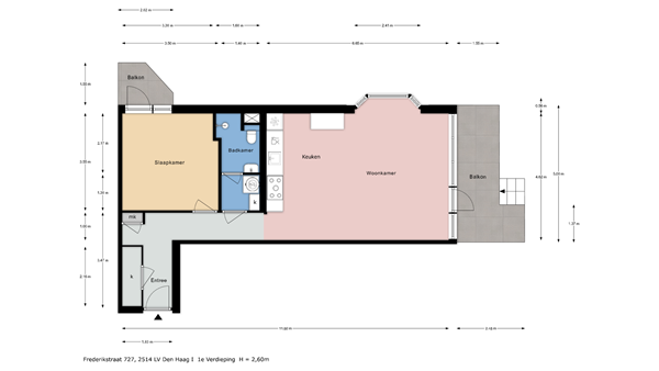 Frederikstraat 727, 2514 LV Den Haag - 