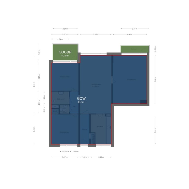 mediumsize floorplan