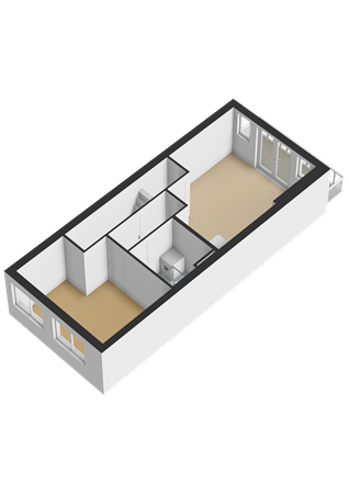 Floorplan - Laan van Nieuw-Guinea 57, 3531 JC Utrecht