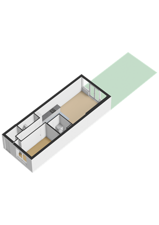 Floorplan - Laan van Nieuw-Guinea 57, 3531 JC Utrecht