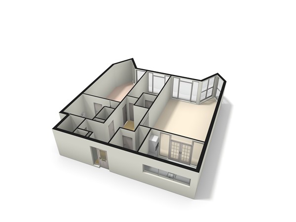 Floorplan - Herculeslaan 62, 3584 AB Utrecht