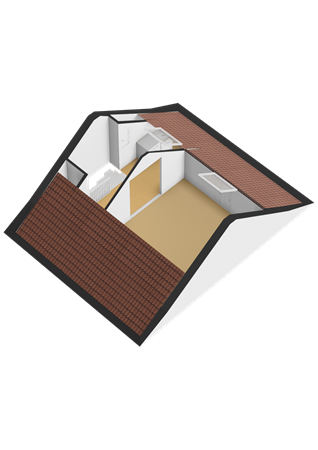Floorplan - Heggerank 34, 3434 EK Nieuwegein