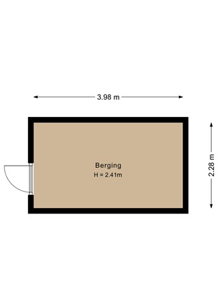 Floorplan - Heggerank 34, 3434 EK Nieuwegein