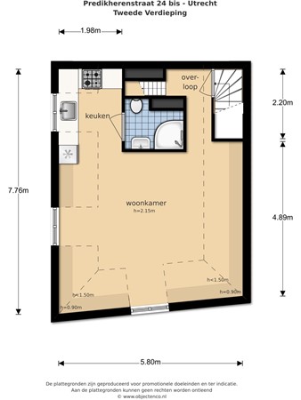 Medium property photo - Predikherenstraat 24B, 3512 TN Utrecht