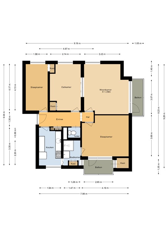 mediumsize floorplan