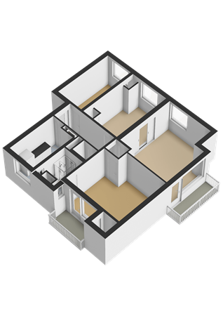 Floorplan - Rubenslaan 79-3, 3582 JE Utrecht