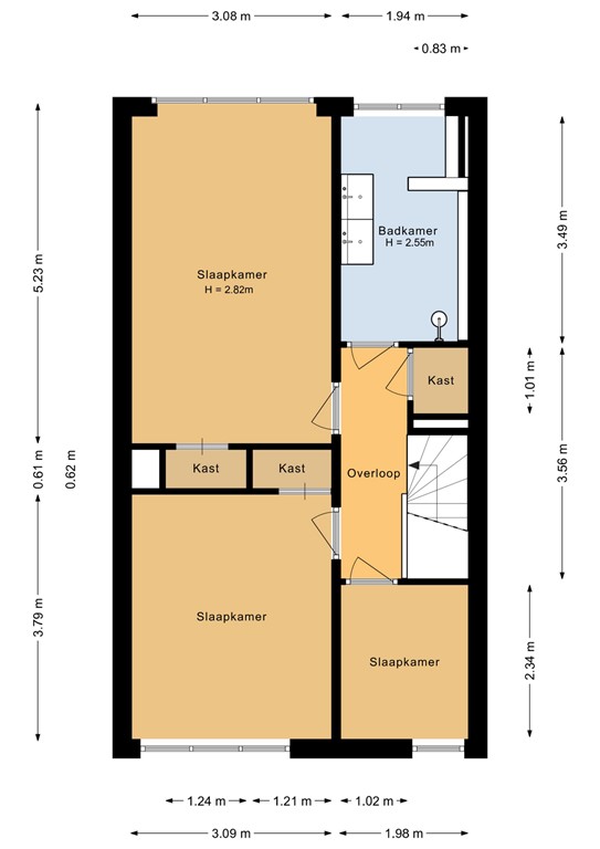 mediumsize floorplan