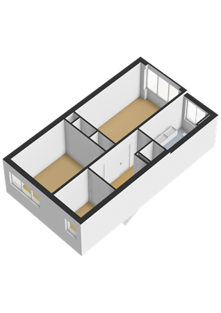 Floorplan - Balijelaan 39BS, 3521 GL Utrecht