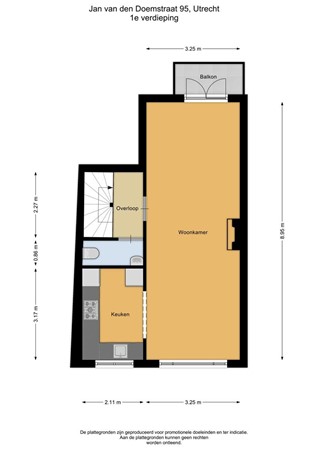 Medium property photo - Jan van den Doemstraat 95, 3515 XP Utrecht