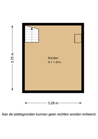 Floorplan - Herenweg 74, 3513 CH Utrecht