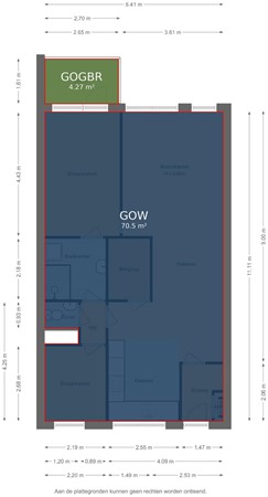 Floorplan - Muntplein 129, 3437 AX Nieuwegein