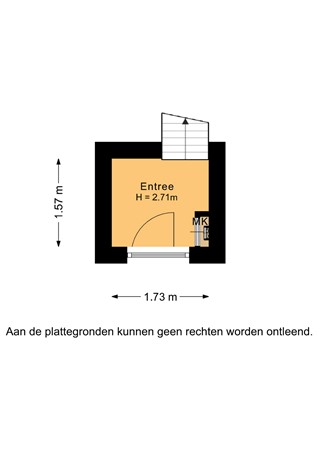 Floorplan - Pieter Nieuwlandstraat 86, 3514 HL Utrecht