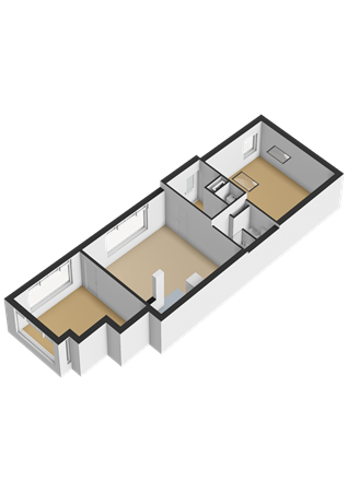 Floorplan - Van Marumstraat 5A, 3514 HR Utrecht
