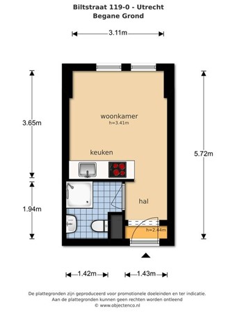 Medium property photo - Biltstraat 119, 3572 AP Utrecht