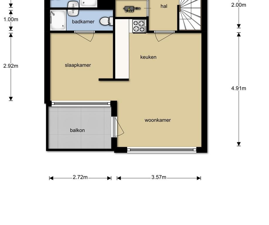 mediumsize floorplan