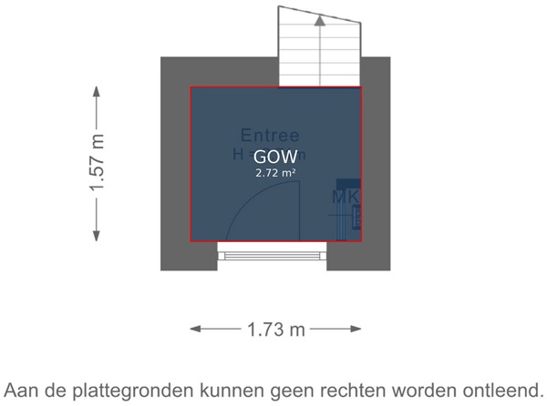 Floorplan - Pieter Nieuwlandstraat 86, 3514 HL Utrecht