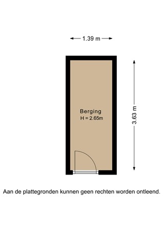 Floorplan - Van Vollenhovenlaan 88, 3527 JS Utrecht