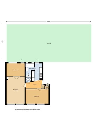 Floorplan - Van Vollenhovenlaan 88, 3527 JS Utrecht