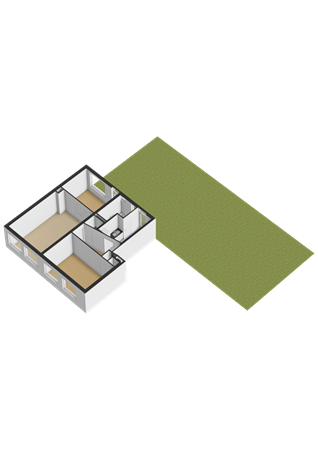 Floorplan - Van Vollenhovenlaan 88, 3527 JS Utrecht