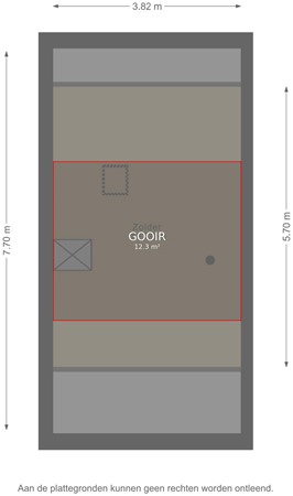 Floorplan - Kerkweg 89, 3513 VC Utrecht
