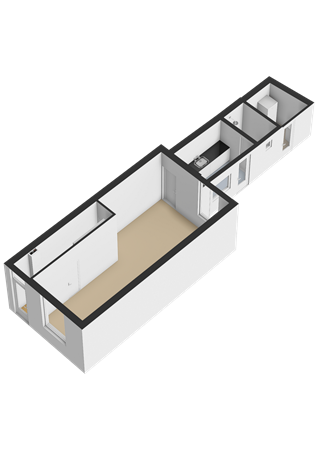 Floorplan - Kerkweg 89, 3513 VC Utrecht