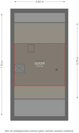 Floorplan - Kerkweg 89, 3513 VC Utrecht