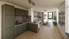 Appartementen benedenverdieping met tuintje