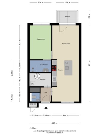 Kolonel Millerstraat 62D 02, 6224 XP Maastricht - 